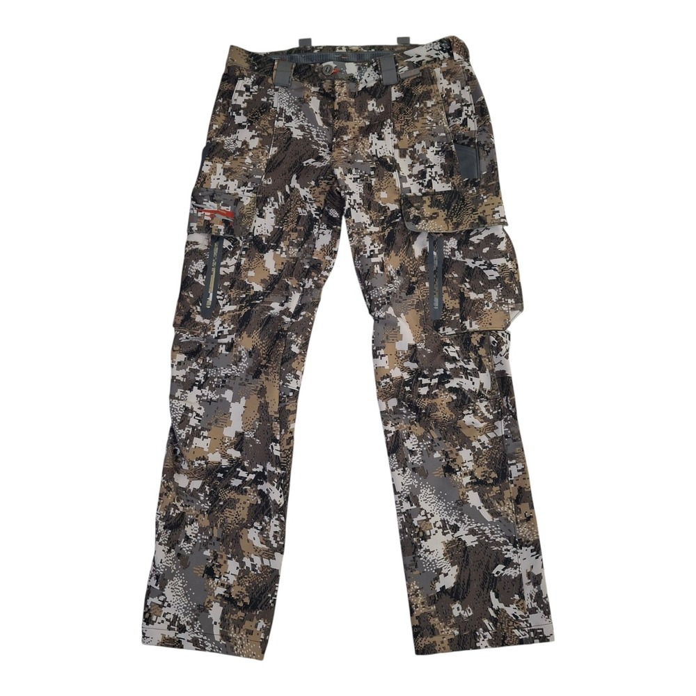 Sitka Gear Equinox Pants Mens 34 Optifade Elevated II Camo Hunting Digital Camo